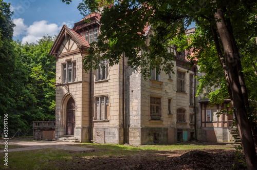 Old historic property of an American family of filmmakers in Poland