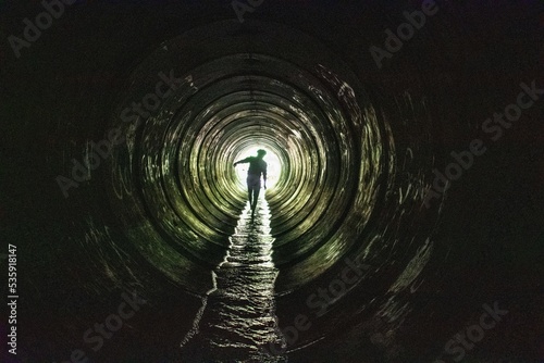 light at the end of the tunnel