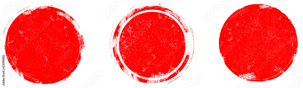 Red paint brush stroke Royalty Free Vector Image
