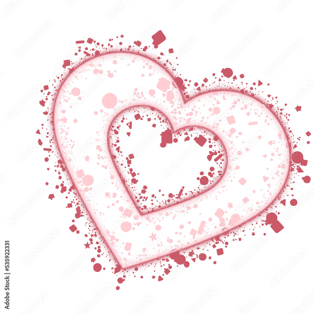 red heart on splatted pattern transparent valentine’s day frame digital image red heart on splatted pattern transparent valentine’s day frame digital image