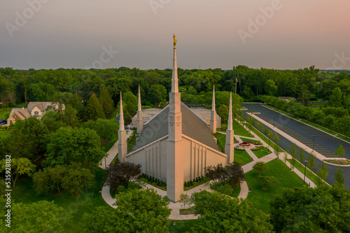 Chicago Illinois Temple photo