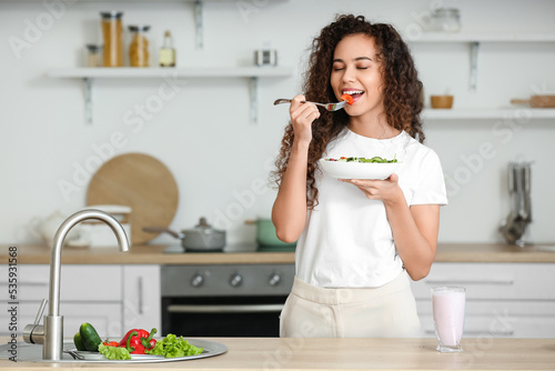 Young African-American woma...