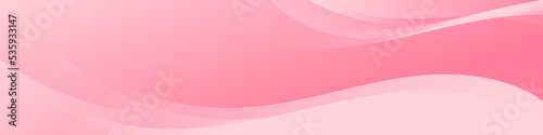 Abstract Pink Fluid Banner Template. Modern background design. gradient color. Dynamic Waves. Liquid shapes composition. Fit for banners