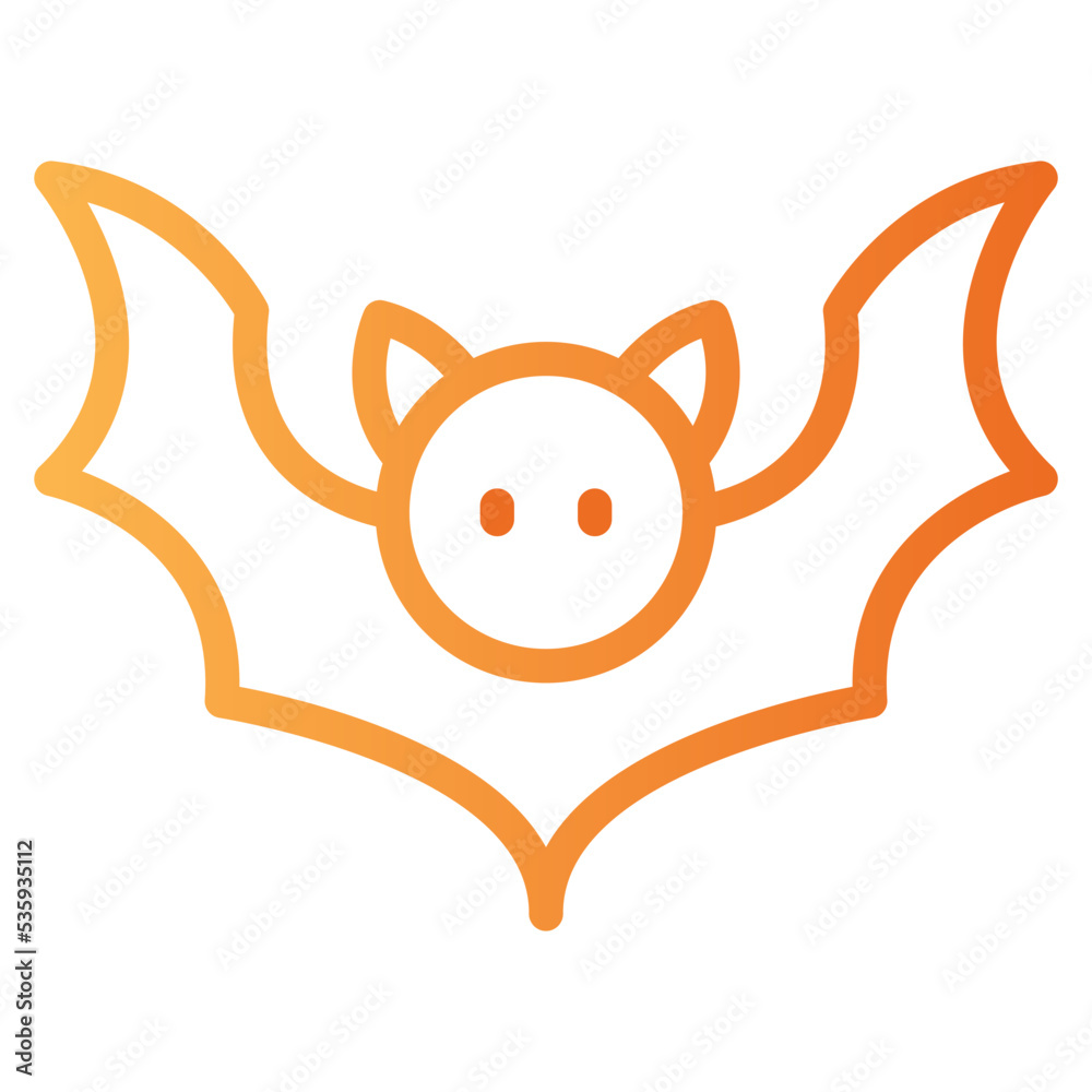 Obraz premium Bat Icon
