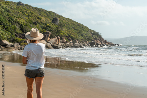 person on the beach