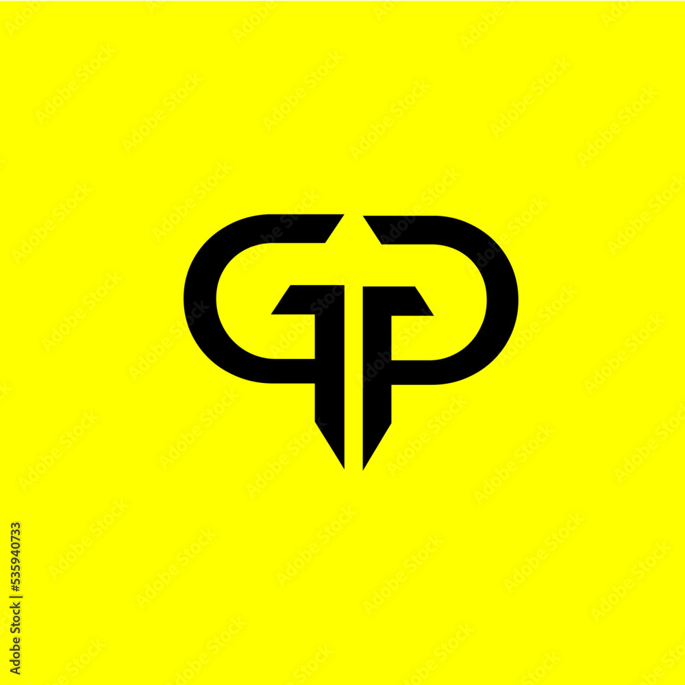 Fototapeta premium Logo icon vector letter 