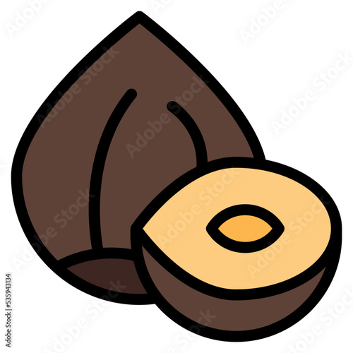 Hazelnut Icon
