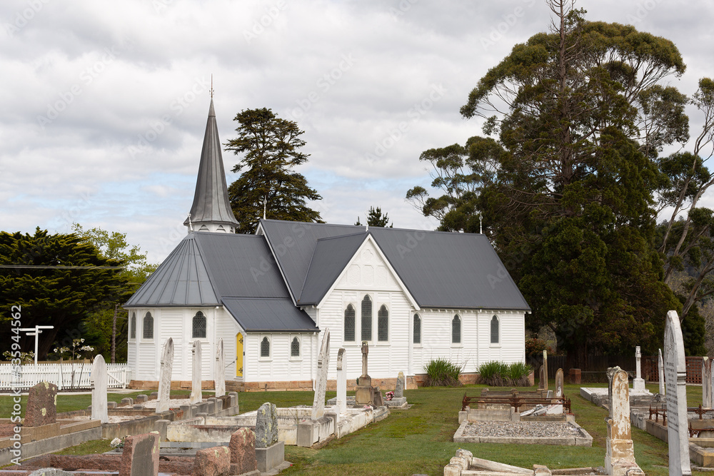 Exterior view of Huon Anglican Church
