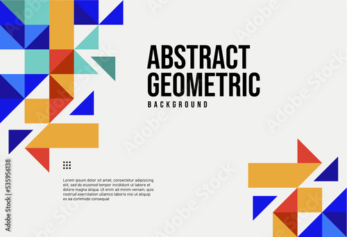 colorful geometric abstract modern background with copy space area Free Download colorful geometric abstract modern background with copy space area - GFXLoad