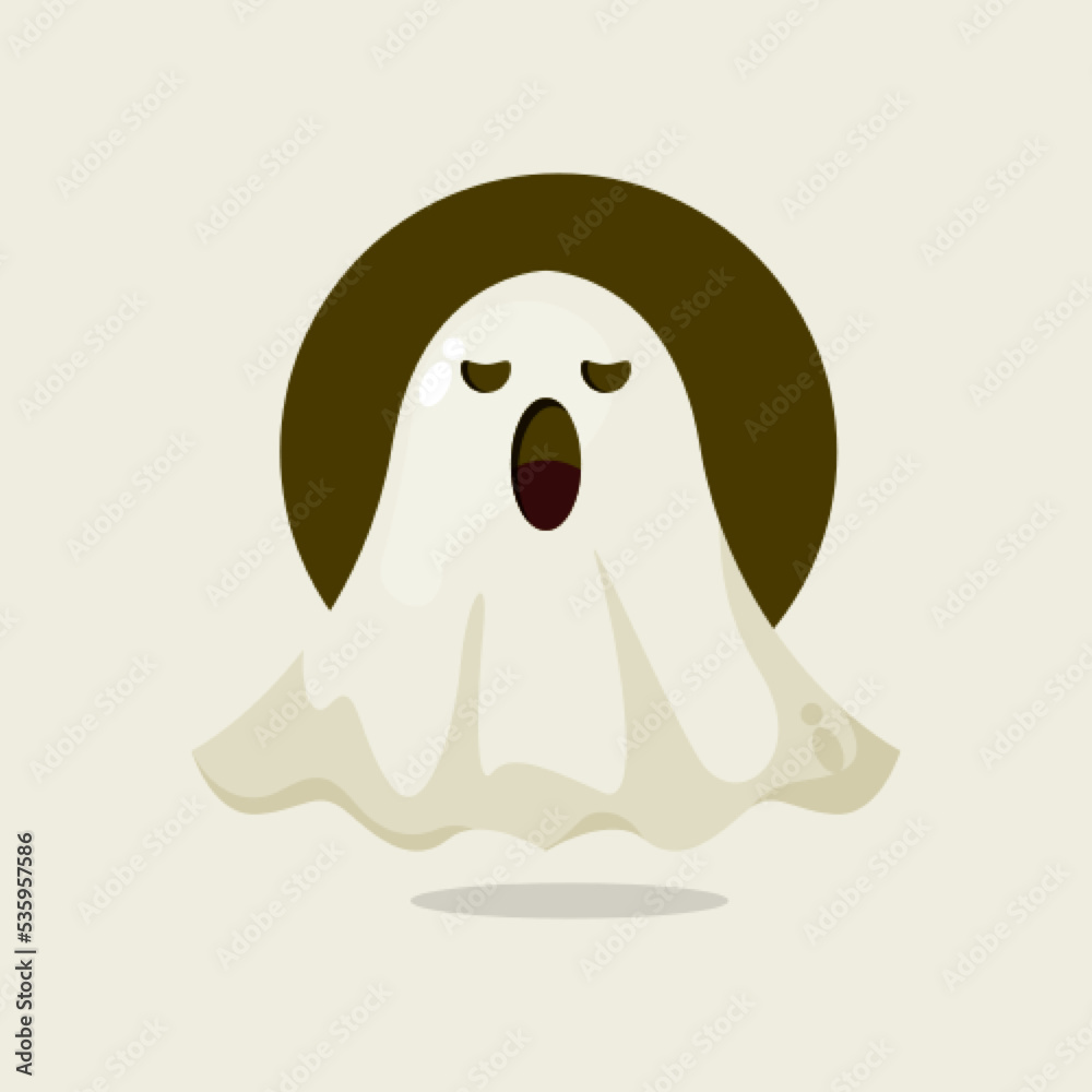 halloween ghost icon cartoon illustration halloween ghost icon cartoon illustration