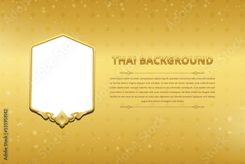 thai pattern background for greeting card, advertising, web site, flyers, posters template design.