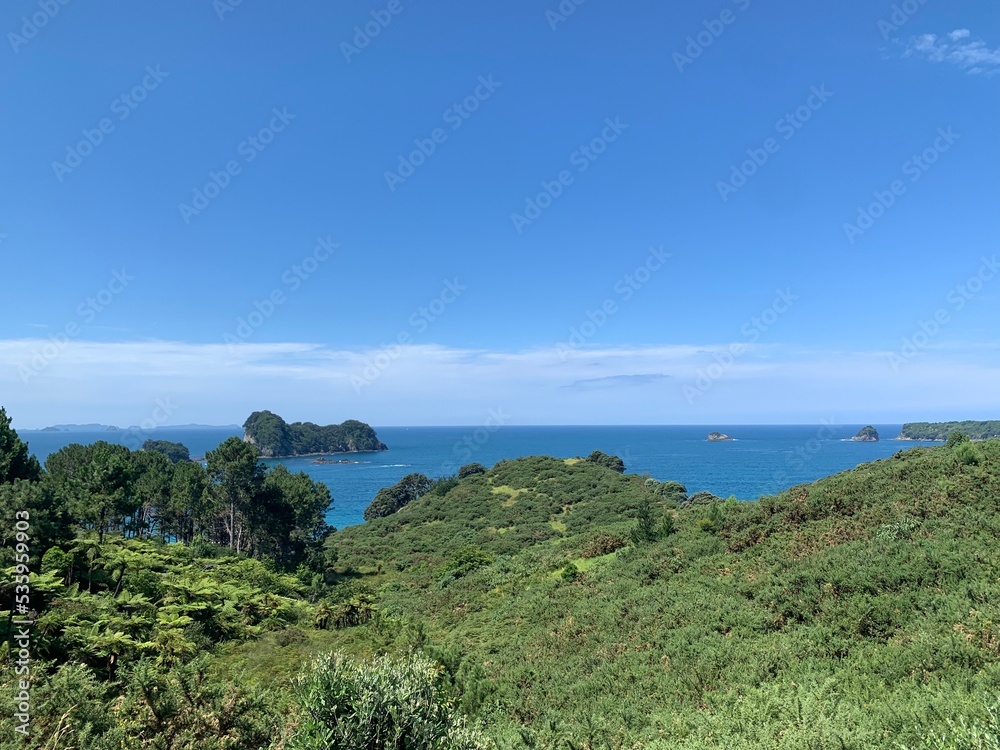 view of the coast of the sea