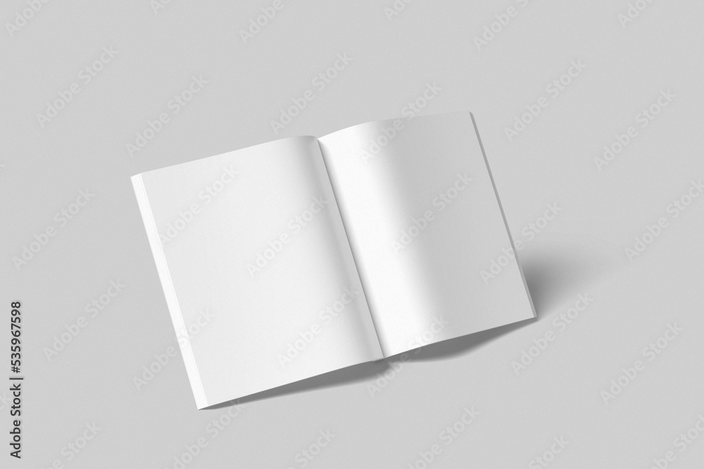 Square book, magazine, catalog, brochure mockup Square book, magazine, catalog, brochure mockup