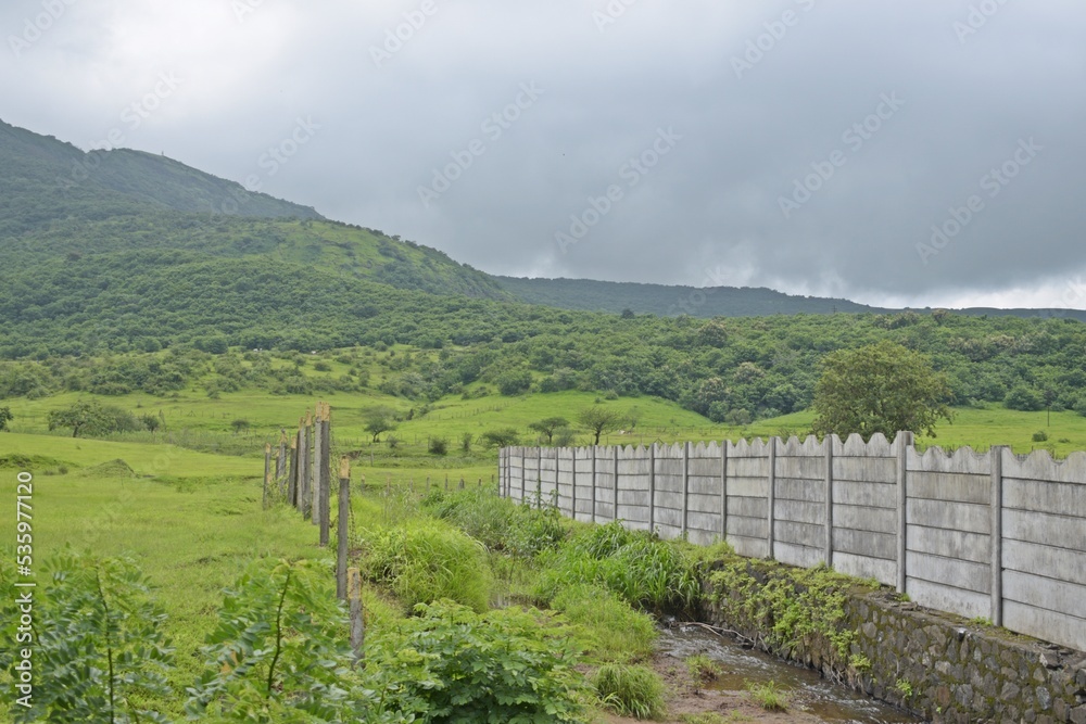 mountain view near pune maharashtra, india mountain view near pune maharashtra, india