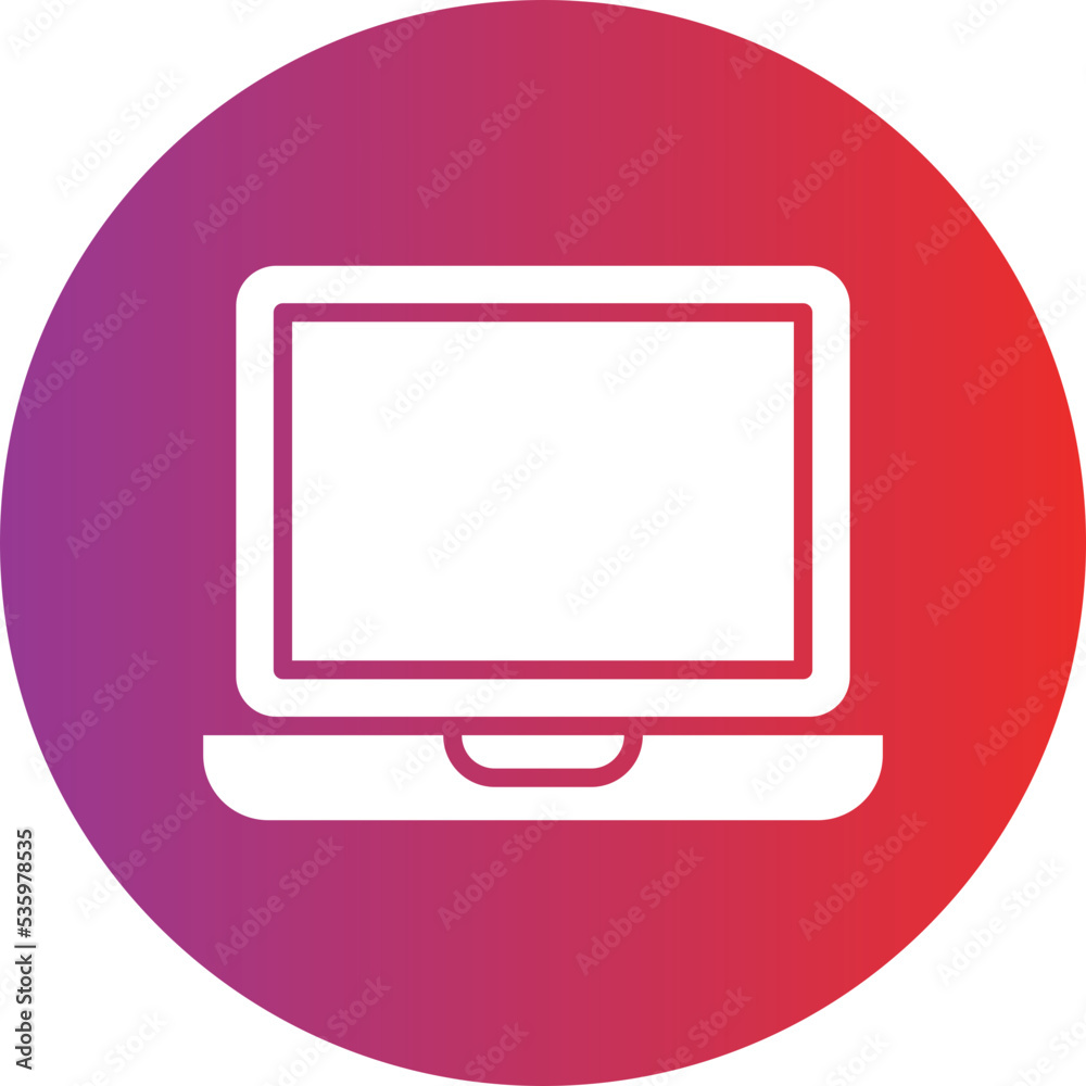 Laptop Icon Style Laptop Icon Style