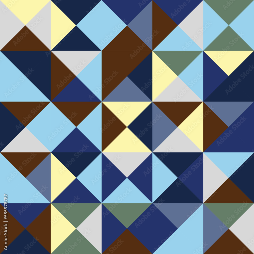 Abstract geometric Bauhaus pattern design. Vector circle, triangle and square lines color art design. Colorful Bauhaus background pattern. Abstract geometric Bauhaus pattern design. Vector circle, triangle and square lines color art design. Colorful Bauhaus background pattern.