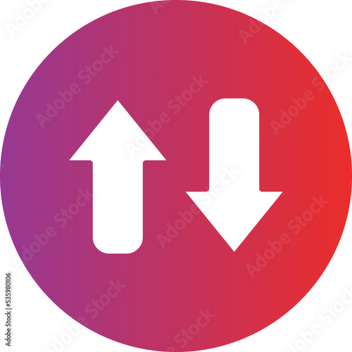 Opposite Arrow Icon Style