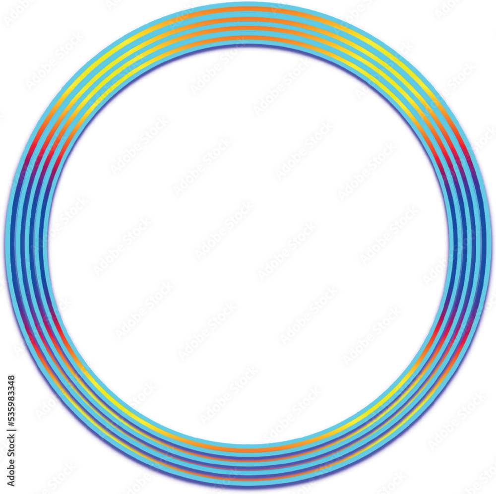 Shining circle frame Transparent Background Shining circle frame Transparent Background