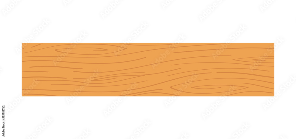 Naklejka premium wooden sign board illustration