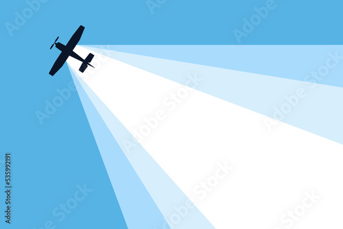 Airplane flying up icon. Sky and plane symbol. Sign aircraft vector flat.