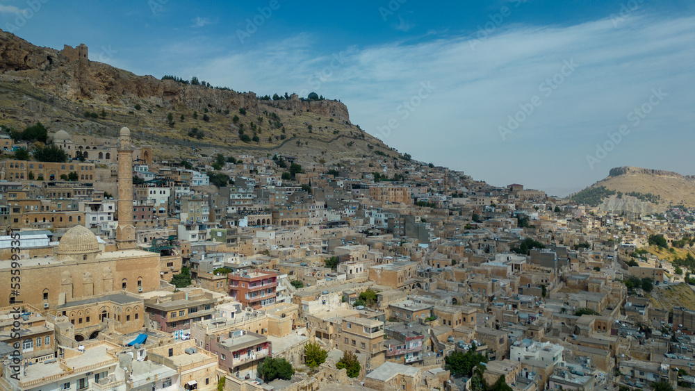 the magnificent mystical city of the city of Mesopotamia Mardin / Turkey