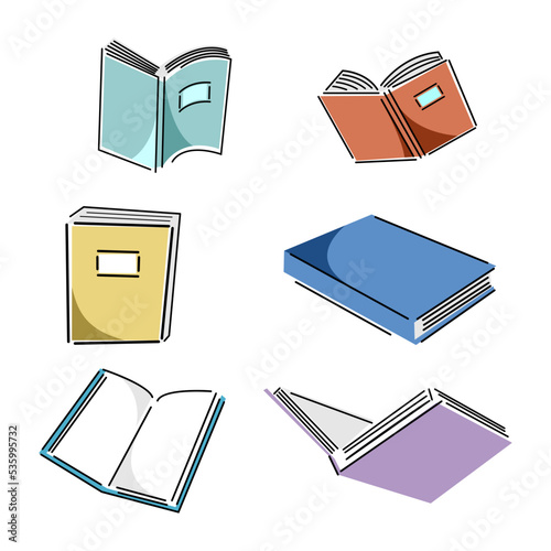 six books object element is...