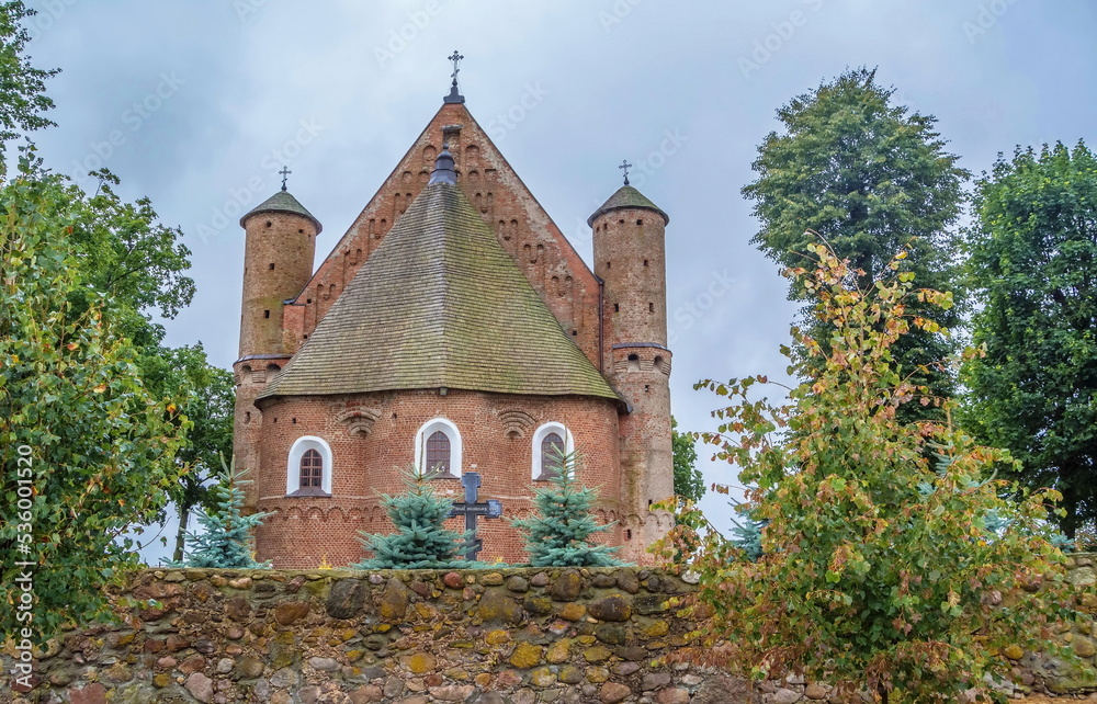 Rare example of Christian architecture is the ancient fortress church of Archangel Michael Rare example of Christian architecture is the ancient fortress church of Archangel Michael