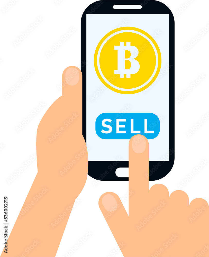 Bitcoin trade growth finance business concept Bitcoin trade growth finance business concept