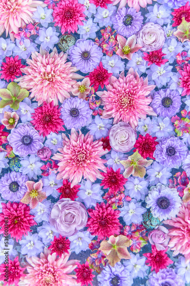 埼玉県行田市花手水 埼玉県行田市花手水