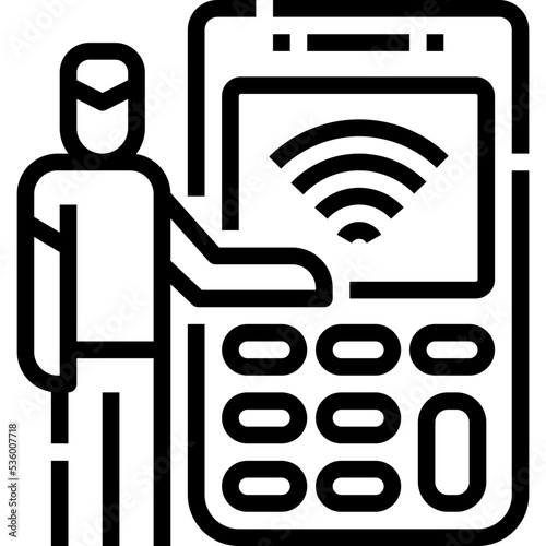 EDC service icon symbol element