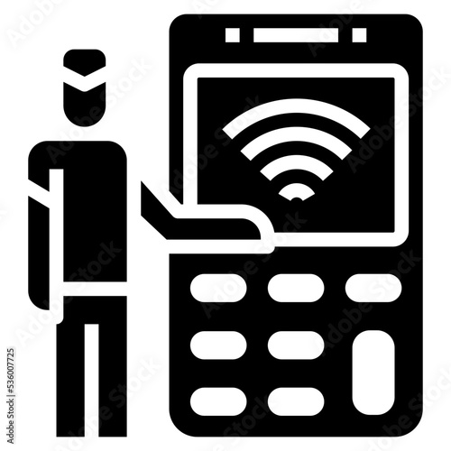 EDC service icon symbol element