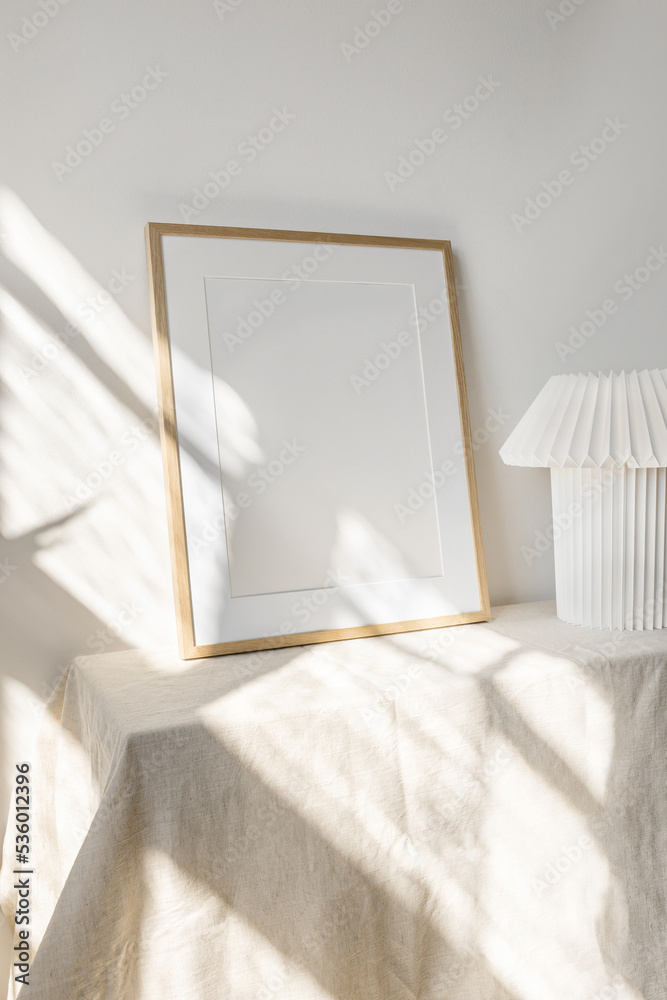 Lights & Shadows 3 Mockup Wooden Frame Lights & Shadows 3 Mockup Wooden Frame
