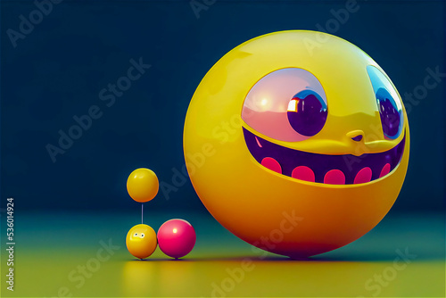 Funny Smiling sphere