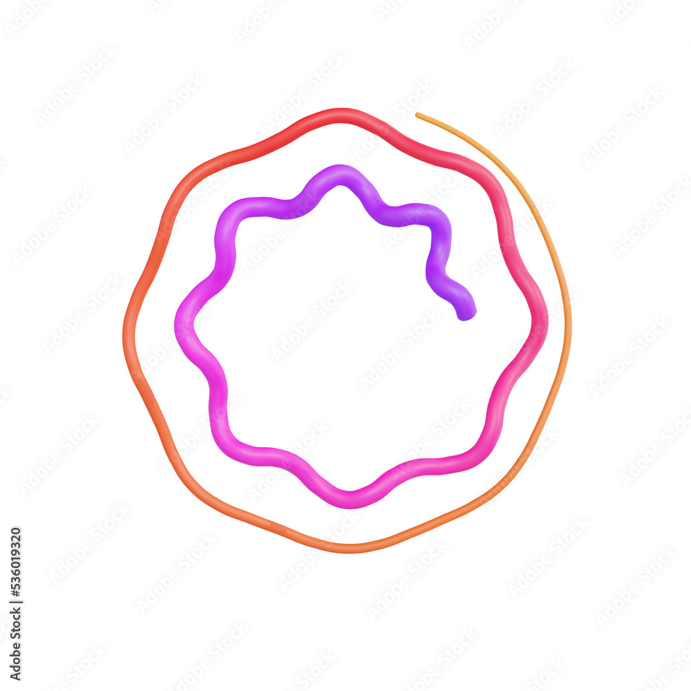 Spiral 3D Icon