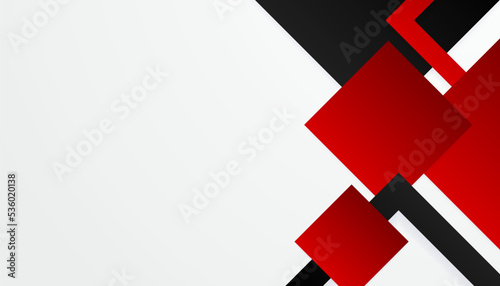 Modern red and black abstract background with business corporate and simple minimalist professional concept. Vector abstract graphic design banner pattern presentation background web template.
