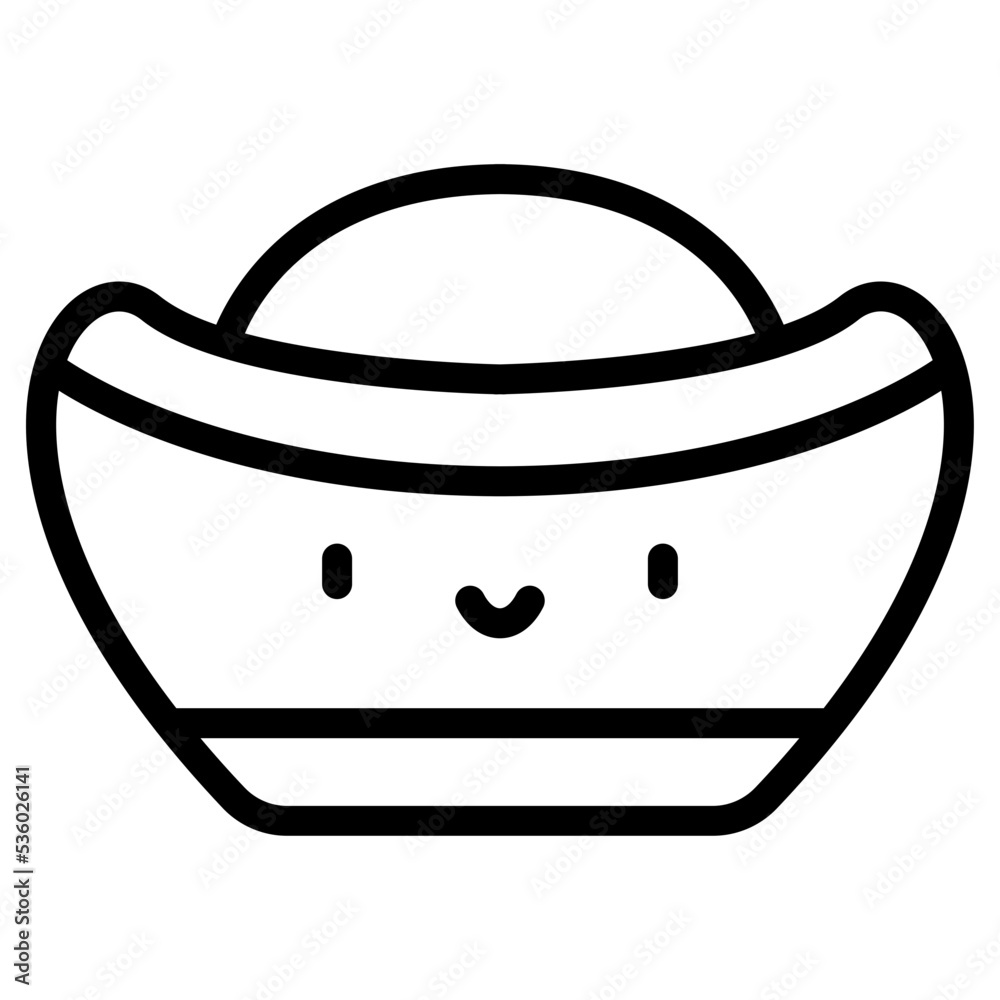 meatball emoji icon Stock Vector Adobe Stock
