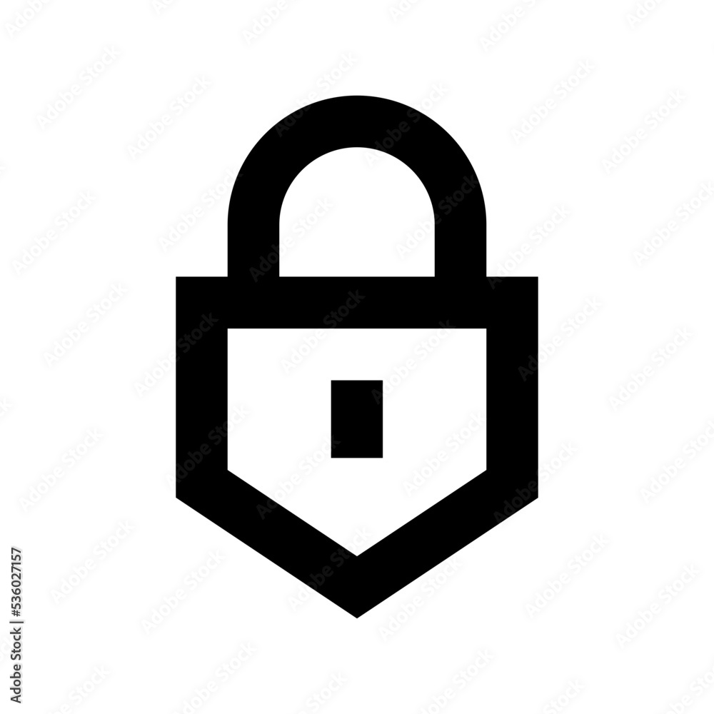 Lock Vector Icon Lock Vector Icon