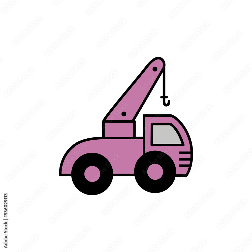 Excavation construction vehicle illustration isolated on png Transparent background Excavation construction vehicle illustration isolated on png Transparent background