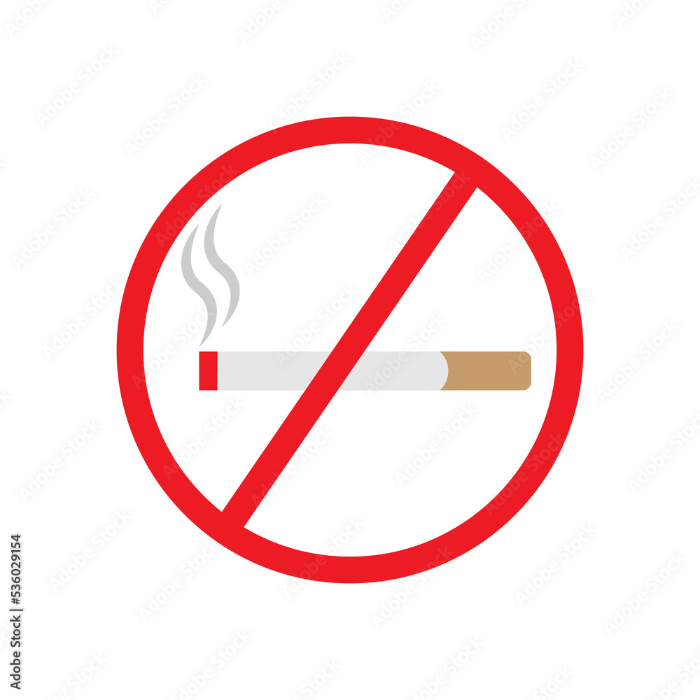 no smoking icon vector. no smoking labels for some places no smoking icon vector. no smoking labels for some places
