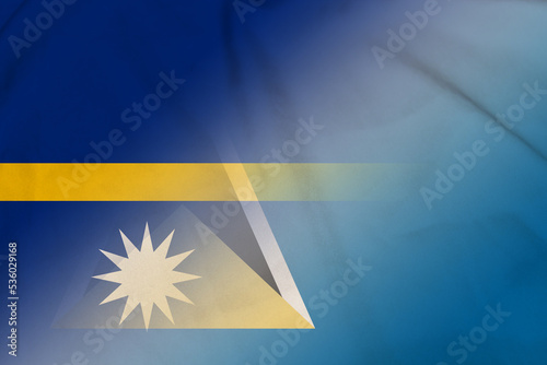 Nauru and Saint Lucia government flag international negotiation LCA NRU