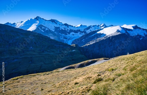 Photography Mount Aspiring from Cascade Saddle, Aspiring National Park, New Zealand