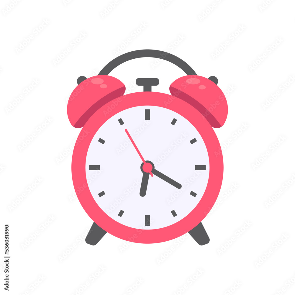 Loud alarm clock alerts wake up time and schedule. Loud alarm clock alerts wake up time and schedule.