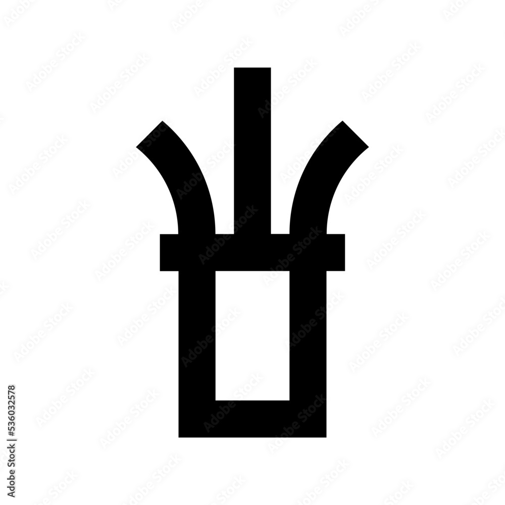 Obraz premium Electric Cord Vector Icon