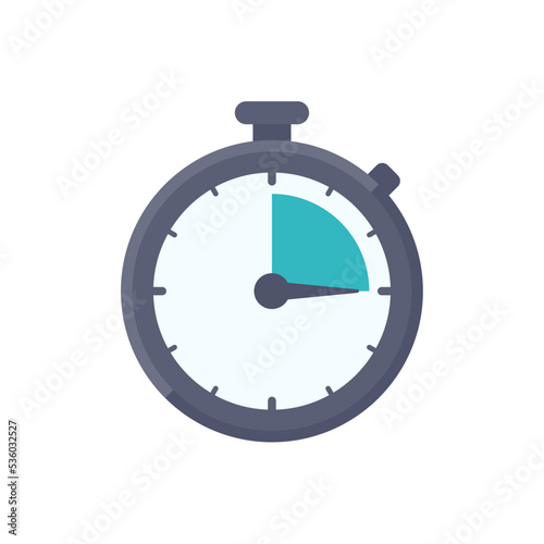 Stopwatch to set reminder time for product promotion schedule.