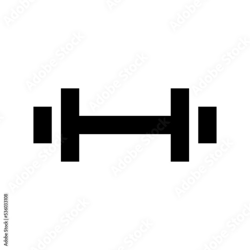 Dumbbell Vector Icon