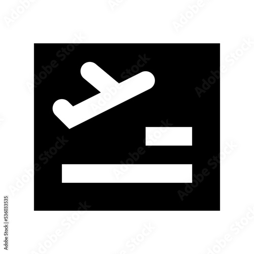 Air Ticket Vector Icon