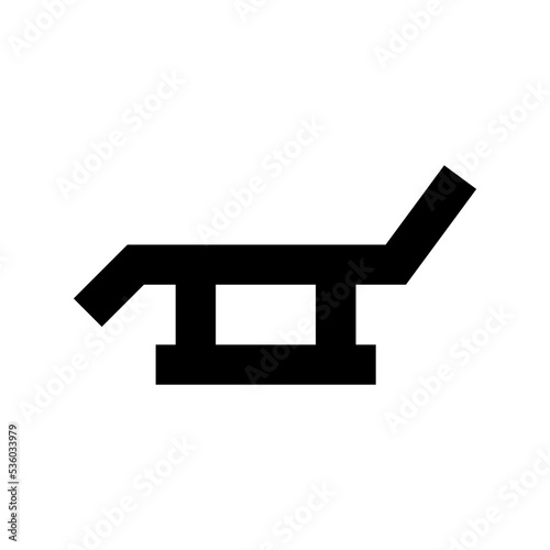 Sunbathe Vector Icon