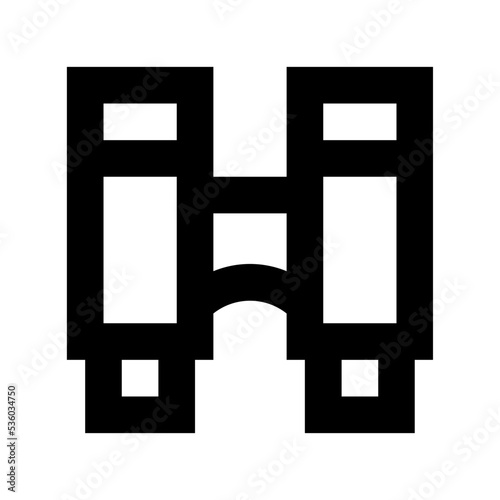 Binoculars Vector Icon