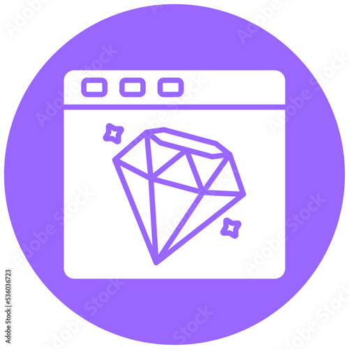 Diamonds Icon Style