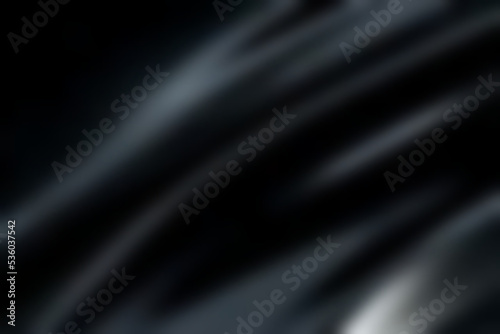 Abstract background with abstract silk wave pattern. Black tones. Best for Halloween or gothic design. 